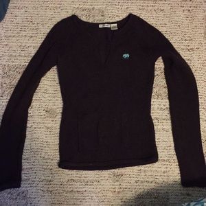 Energie Brown v-neck sweater
